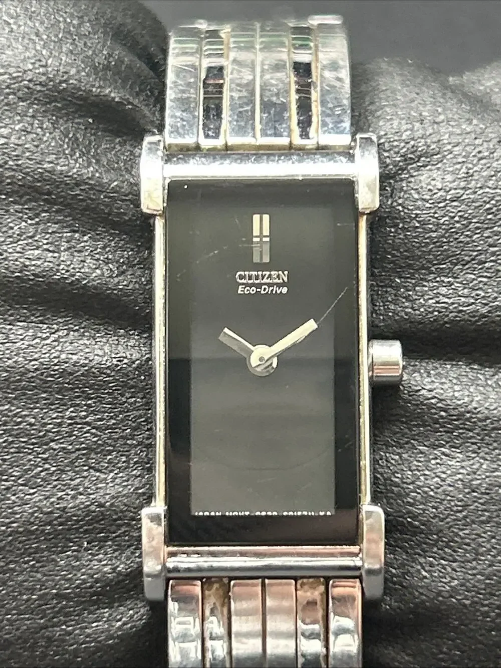 Citizen Eco Drive Black Dial Silver Tone Women’s Watch